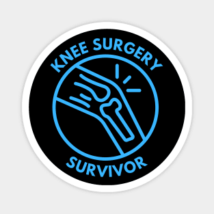 Knee Surgery Survivor Magnet